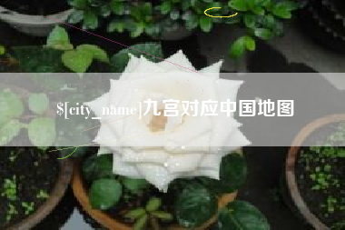 济源九宫对应中国地图