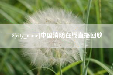 济源中国消防在线直播回放