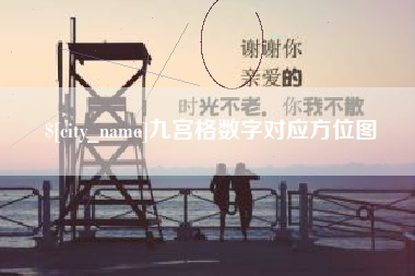 济源九宫格数字对应方位图