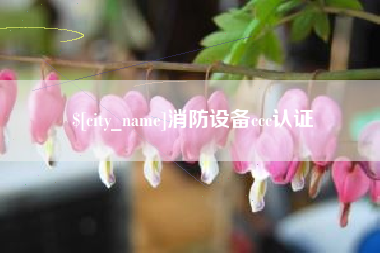 济源消防设备ccc认证