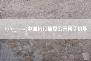 济源中国执行信息公开网手机版