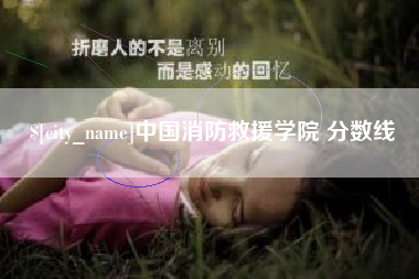 济源中国消防救援学院 分数线