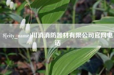 济源川消消防器材有限公司官网电话