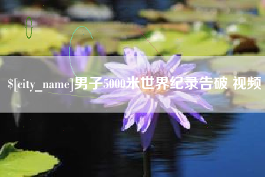 济源男子5000米世界纪录告破 视频