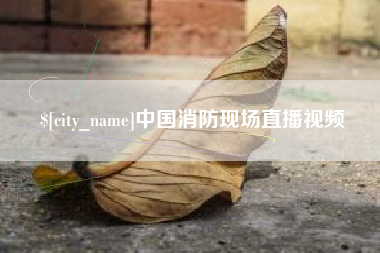 济源中国消防现场直播视频