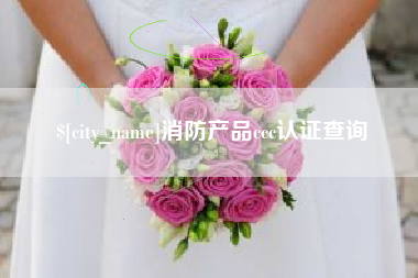 济源消防产品ccc认证查询
