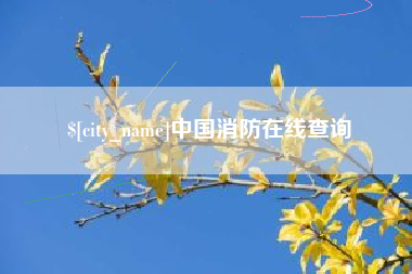 济源中国消防在线查询